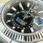 Rolex Sky-Dweller 904L Steel Black Dial 42mm Oysterflex Super Clone - 图片 6