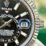 Rolex Sky-Dweller 904L Steel Black Dial 42mm Oysterflex Super Clone - 图片 7