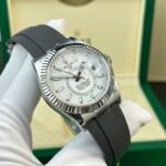 Rolex Sky-Dweller 904L Steel White Dial 42mm Oysterflex Super Clone - 图片 3