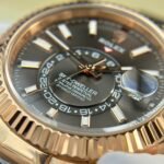 Rolex Sky-Dweller RG Plated Grey Dial 42mm Oysterflex Super Clone - 图片 8