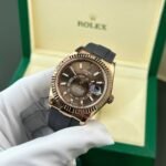 Rolex Sky-Dweller 336235 RG Plated Chocolate Dial 42mm Oysterflex Super Clone - 图片 2