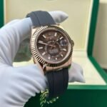 Rolex Sky-Dweller 336235 RG Plated Chocolate Dial 42mm Oysterflex Super Clone - 图片 3