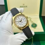Rolex Sky-Dweller White Dial 42mm Oysterflex Super Clone