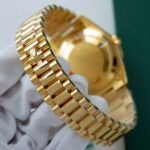 Rolex Day-Date 228238 YG Plated Champagne Roman Numeral Dial 40mm Super Clone - 图片 8