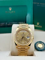 Rolex Day-Date 228238 YG Plated Champagne Dial 40mm Replica