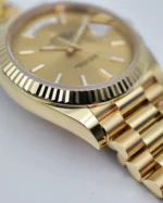 Rolex Day-Date 228238 YG Plated Champagne Dial 40mm Replica - 图片 5