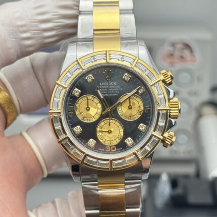 Rolex Daytonafactory 4801/4130 movement Oysterflex Super Clone